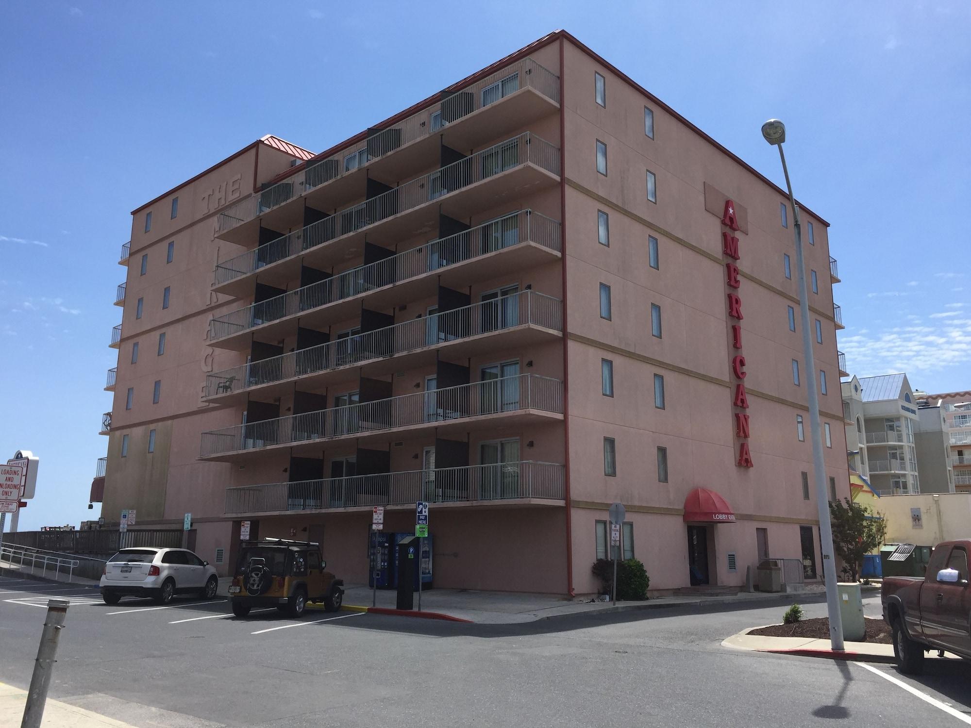 Americana Hotel Boardwalk Ocean City Exterior photo