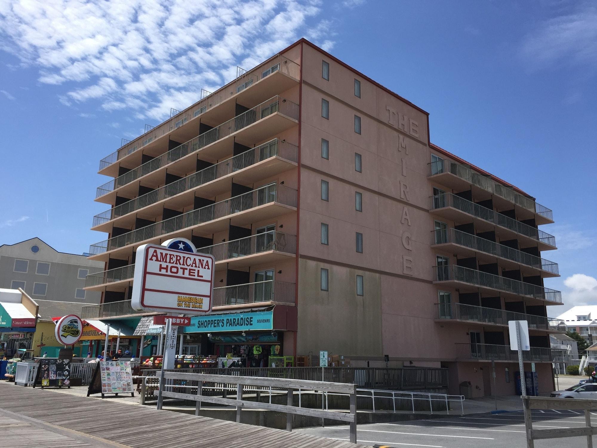 Americana Hotel Boardwalk Ocean City Exterior photo